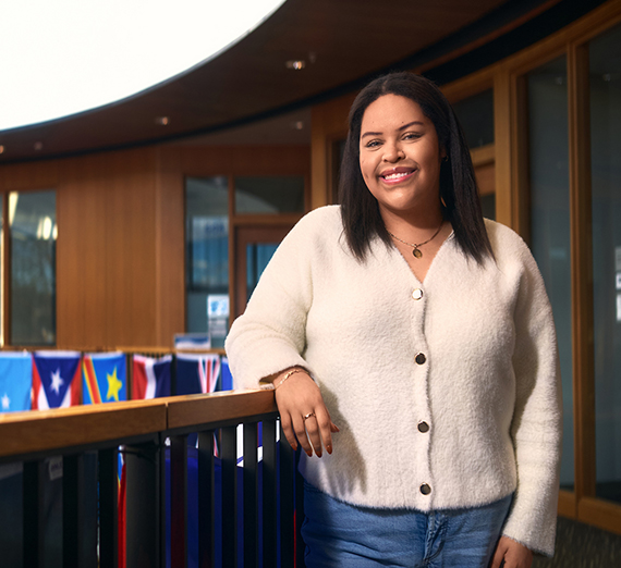 A scene from the undergraduate commencement ceremony on May 12 at the Spokane Arena. (GU photo)